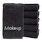 Monarch Cotton Makeup Fingertip Towel 11x17 Black (6pk) MAKEUP-11x17 - alternate 1